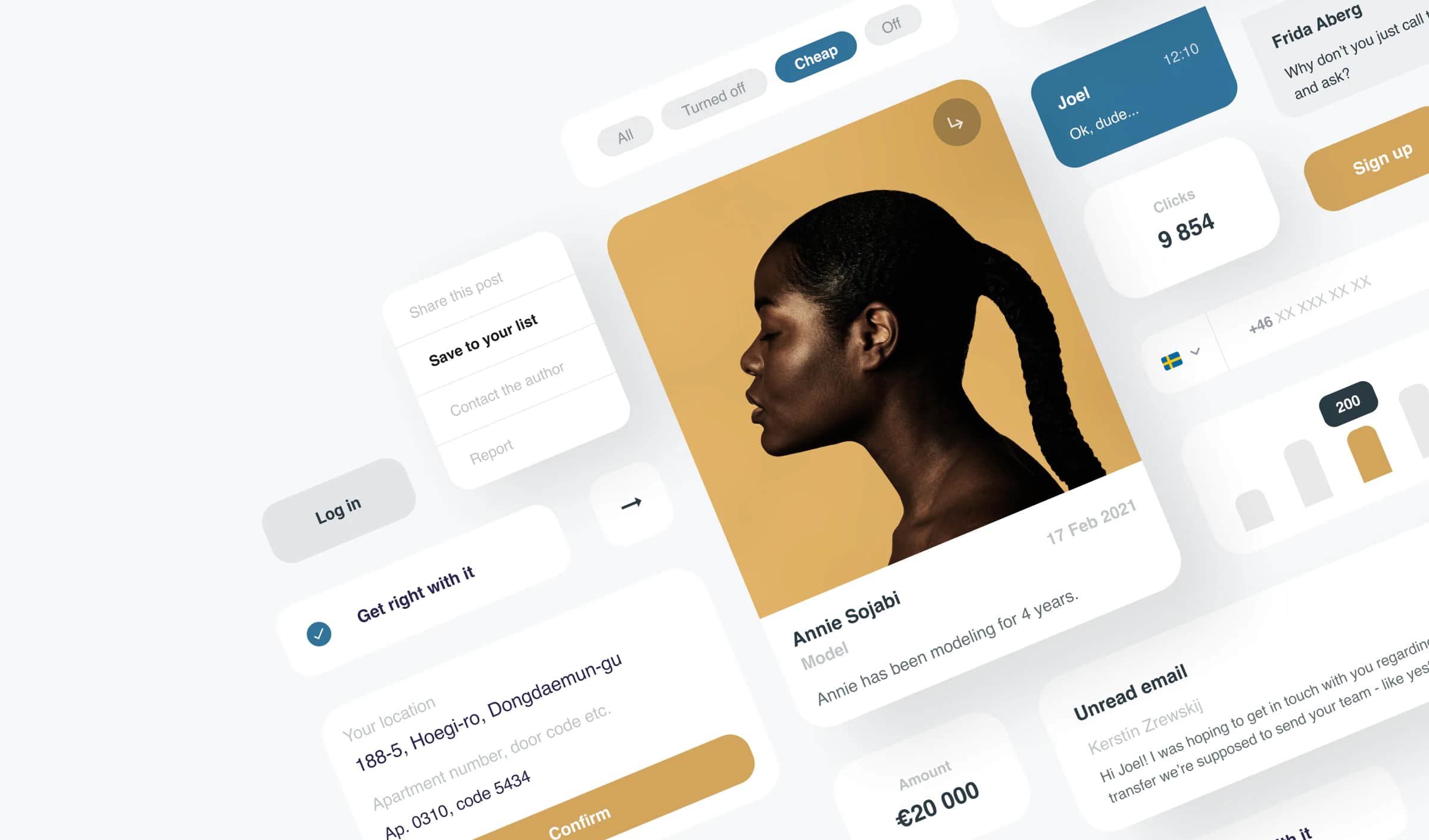 Model app